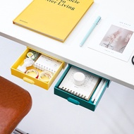 A2995 Creative Drawer Storage Box Hidden Drawer Pen Case Office Desk Bottom Sticky Storage Box Stati