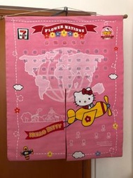 7-Eleven x Hello Kitty  花花襟章 布簾