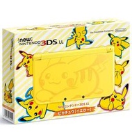[原動力](免運費) New 3DSLL 皮卡丘樣式 日規限定機  商品已售完!!