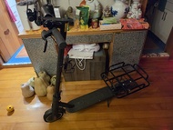 小米Pro2電動滑板車，附貨籃