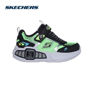 Skechers สเก็ตเชอร์ส รองเท้าเด็กผู้ชาย Boy Light Strom 3 Shoes - 400151L-BKLM