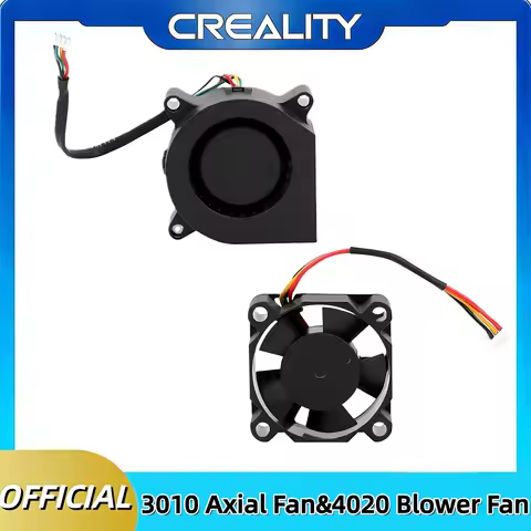 Creality Official K1/K1C 3010 Axial/4020 Blower Cooling Fan DC 24V K1 MAX Extruder Fan Hotend Heat S