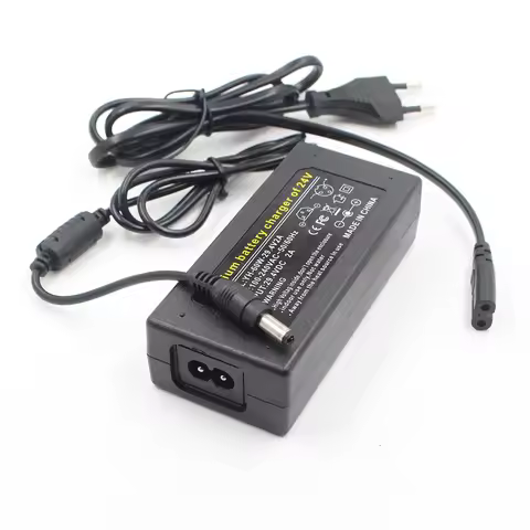 29.4V 2A Charger for 24V 25.2V 25.9V 29.4V 7S lithium battery 29.4V recharger Charger DC 5.5*2.1 XLR