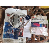 Fullset Safety Mask 3M 6200/07025 Reusable Double Cartridge Half Face Mask Respirator+Particulate Fi