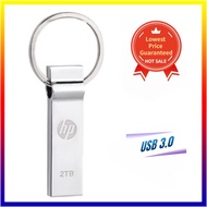 【จัดส่ง 2 วัน】HP 2TB แฟลชไดร์ฟ OTG Flash Drive Waterproof Pendirive U Disk Metal Memory Stick V269 #แฟลชไดรฟ์