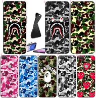 OPPO A17 k A58 A78 A18 A3 Pro A3X A80 5g Realme C35 c55 narzo N55 C13 bape camouflage cartoon Soft b