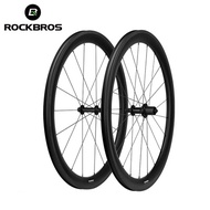 ROCKBROS Carbon Bicycle Wheelset 38mm 50mm Opening Rim R255 Hub Bike Wheel Clincher Tires Cycling Wh