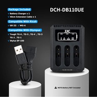 Bộ Sạc Ba JJC Cho Pin Sony NP-BX1 Tương Thích Với Sony ZV-1 RX100 VII RX100 VI RX100 V RX100 IV RX10