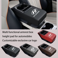 Hyundai Car multifunctional armrest box height pad suitable for i10 Kona Getz Accent Elantra Tucson 