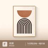 Minimalist Nordic Colorful Geometry Poster Print Geometric Wall Art Picture Abstract Canvas Painting