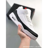Source AJ style3 Casual Basketball Shoes Fujiwara Hiroshi White Cement All-Match Comfortable Sports 
