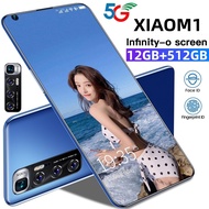 [New affordable mobile phone + COD] Affordable mobile phone 2023 5G mobile phone unlocked original brand smartphone XIAOM1 android10.0 8GB+256GB Carrier