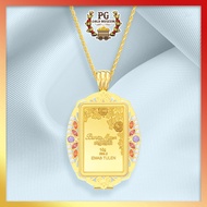 Majestic Pendant 24K Gold Plated with Public Gold BungaMas Series Bar PG 10g (Au 999.9) - Majestic P