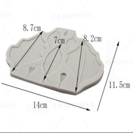 Silicone Mold - Poinsettia Leaves - 7-8.7cm - Baking - Jelly - Cake Decoration Available in Many Des
