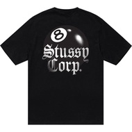 Stussy 8 Ball Corp. Tee Black