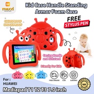 Huawei Mediapad T1 T2 T3 Soft Case Kumbang Casing Cover Anak Kid Lucu Beetle Koksi Skin Cute Karakt