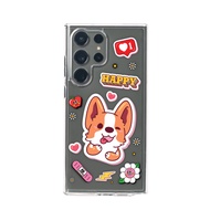 Gizmo เคสซัมซุง เคสS22ultra เคสS23ultra เคสS24ultra เคสใส ยกขอบกันกระแทก รุ่น Strong-X สกรีนลายสตรีท