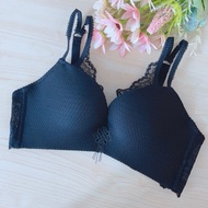 Bra (D29) SIZE 38 Women's underwear full black