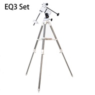 [ianba] Equatorial Mount Set EQ2/EQ3 with Stainless Steel Tripod for DIY Astronomical Telescope Acce