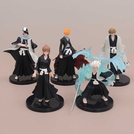 5 Death God Figures Kurosaki Ichigo Yamamoto Swords Yadong Shiro Deadwood Lucia Model Ornaments Anim