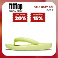 Dép Xỏ Ngón Nữ FitFlop IQUSHION - Urban White/Wild Raspberry - IP9-B73