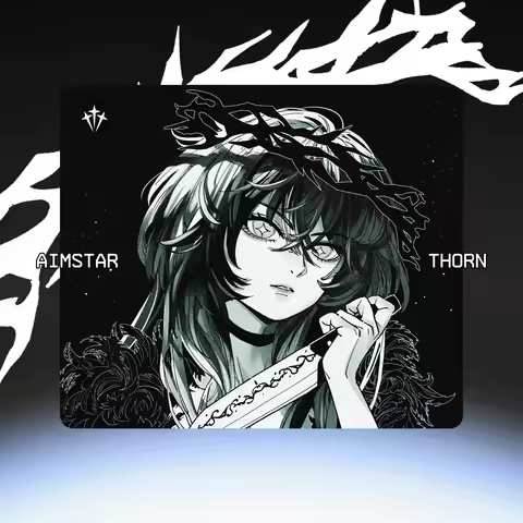 Hot Sale Aimstar Thorn Mousepad Gaming Mousepad 3.5mm Mid Smooth E-Sports Fps Non-Slip Mouse Pad Gam