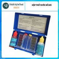 Pool water test kit, pH and Chlorine test box