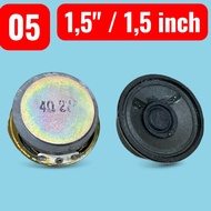 1.5" 1.5IN 1.5INCH 4 OHM 2 WATT LARGE MAGHNET SPEAKER DIY SPEAKER SPARE PARTS 1.5INCH 05 SPEAKER