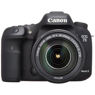 【Excellent】 Canon EOS 7D Mark II Digital SLR Camera with EF-S18-135 IS STM Lens Kit (EF-S18-135mm f/