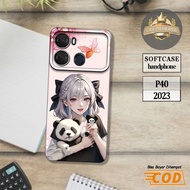 Softcase Itel P40 Casing Ite P40 4G Latest 2023 Accessories Softcase Casing Silicone Case hp