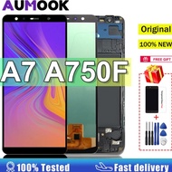 Impor 6.0"AMOLED A750 LCD For Samsung Galaxy A7 2018 Display Touch