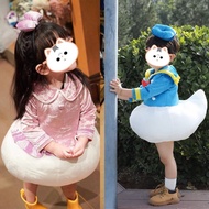 (現貨包郵) 小童唐老鴨服裝|Disney Donald Duck Cosplay|迪士尼唐老鴨|唐老鴨飾物|香港迪士尼樂園|Hong Kong Disneyland Resort|唐老鴨衫