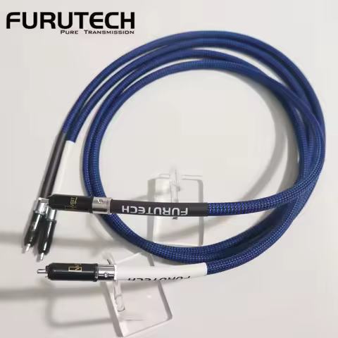New 1 pair FURUTECH DAS-4.1 Top-of-the-line RCA cable Alpha OCC conductor HiFi RCA upgrade line with