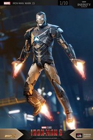 ZD Toys 6吋 Ironman 鐵甲奇俠 MK15 模型公仔 | ZD Toys 6-inch Ironman MK15 #ZD1906-15