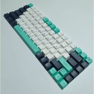 PBT Dye Sub Cherry Profile Cymatics Turquoise Keycaps