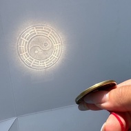 Lens Copper Mirror Pure Copper Reflective Copper Mirror Non-Remaining Lens Antique Pure Copper Coppe