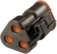 TE (Taiko Electronics_ Deitsche) DT06-3S-CE05_5pcs_DT Series_Socket Contact Housing