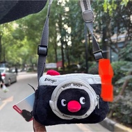 【100% Authentic】Pingu 45th Anniversary Cute Crossbody Bag Pingu Storage Bag Anime Peripheral Girls G