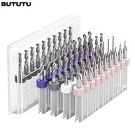 BUTUTU Mini CNC Drilling Bit Tungsten Steel Wood CNC Drill Engraving Bit Carbide Corn Engraving Dril