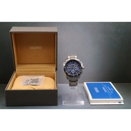 Mint / Full Set Seiko Brightz Saga181 8B82-0AR0 Solar Blue Dial Men's Watch Jp
