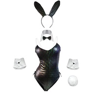 paloli Women Mai Sakurajima Cosplay Costume, One Piece Sexy Bunny Girl Bodysuit Set