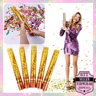 STT Popper Party Birthday 30Cm Confetti Wedding Party 60Cm Colorful Paper Spray Party Flying Papper 