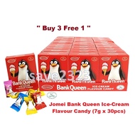 ''Buy 3 Free 1'' [HALAL] Jomei Bank Queen Ice-Cream Flavour Candy (7g x 30pcs)