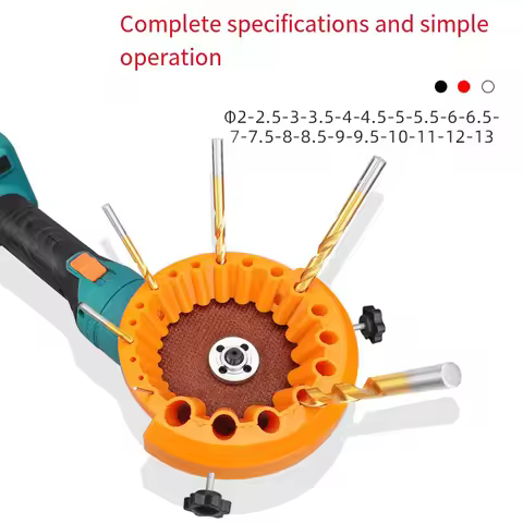 Upgrade Drill Bit Grinding Tool Multipurpose Drill Bit Grinding Sharpener Angle Grinder Drill Bit Sh