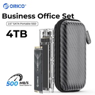 ORICO SSD แบบพกพา128GB 256GB 512GB 1TB 2TB M2ฮาร์ดดิสก์ SSD (NGFF) SSD พร้อมตู้ M.2สำหรับพีซีตั้งโต๊แล็บท็อปเจ้าหน้าที่ธุรกิจ