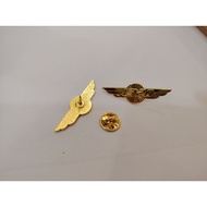 PREMIUM MALAYSIA AIRLINES WINGS aviation merchandise MAS MAB Wings Pin Kapal Terbang Pilot Wings Bro