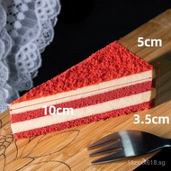 One Yuan Mousse Cake Wholesale Tiramisu Right Angle Triangle4Layer Mousse Cake One Yuan Pastry Tiram