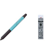 Mitsubishi Pencil 3-color ballpoint pen Jetstream Edge 3 0.28 two-tone turquoise SXE3250328T71 & bal
