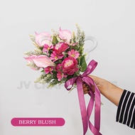 Wedding Bridal Hand Bouquet Ready Made | Bunga Tangan Pengantin Tunang Akad Nikah  | JV 02016/3