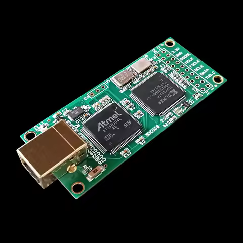 Amanero Combo384 Module DSD512/PCM384 32Bit for AK4497 ES9038 AK4493 Decoders (Standard Crystal) DY